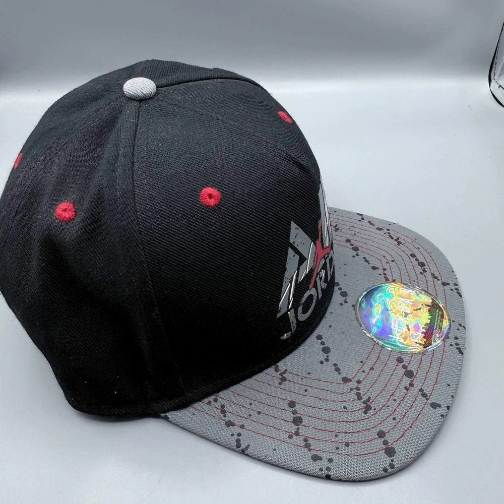Air Jordan Flight Hat Men Black Gray Jumpman‎ Snap Back Cap